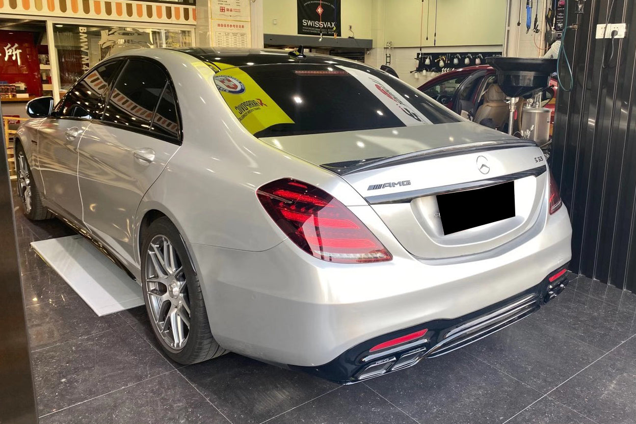 DarwinPRO 2014-2020 Mercedes Benz S63 W222 Sedan MSY Style Trunk Spoiler