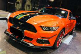 DarwinPRO 2015-2017 Ford Mustang AR Style Carbon Fiber Canards - image 1
