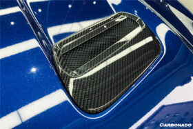 DarwinPRO 2018-2023 Ford Mustang Carbon Fiber Hood Vents - image 5
