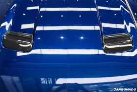 DarwinPRO 2018-2023 Ford Mustang Carbon Fiber Hood Vents - image 7