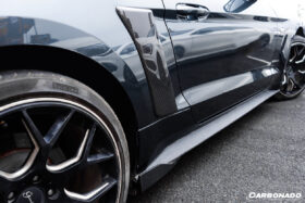DarwinPRO 2015-2023 Ford Mustang Rsh Style Carbon Fiber Quarter Panel Side Scoops - image 3