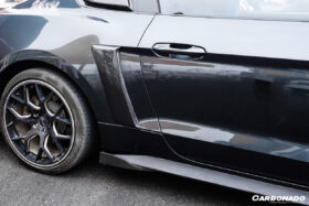 DarwinPRO 2015-2023 Ford Mustang Rsh Style Carbon Fiber Quarter Panel Side Scoops - image 7