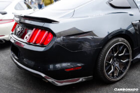 DarwinPRO 2015-2017 Ford Mustang Rsh Style Carbon Fiber Rear Diffuser Lip - image 2