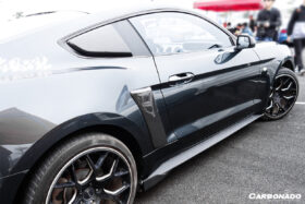 DarwinPRO 2015-2023 Ford Mustang Rsh Style Carbon Fiber Quarter Panel Side Scoops - image 9