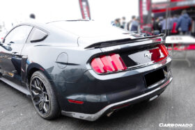 DarwinPRO 2015-2017 Ford Mustang Rsh Style Carbon Fiber Rear Diffuser Lip - image 4