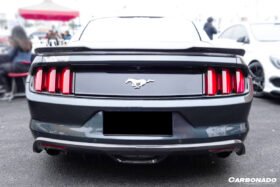 DarwinPRO 2015-2017 Ford Mustang Rsh Style Carbon Fiber Rear Diffuser Lip - image 5