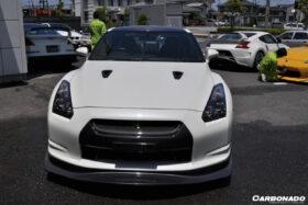 DarwinPro Aerodynamics DarwinPRO GTR R35 CBA AMS Style Carbon Fiber Front Lip - Image 3