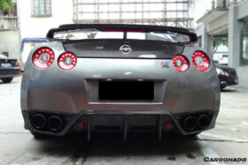 DarwinPRO 2008-2011 Nissan GTR R35 CBA BSE Style Carbon Fiber Rear Diffuser Lip - image 6