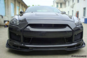 DarwinPRO 2008-2016 Nissan GTR R35 CBA DBA BSE2 Style Front Bumper - image 6