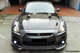 DarwinPRO 2008-2016 Nissan GTR R35 CBA DBA BSE Style Front Bumper - image 9