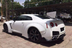 DarwinPRO 2008-2016 Nissan GTR R35 CBA DBA DE Style Wide Fender Flares - image 1