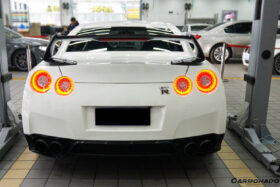 DarwinPRO 2008-2023 Nissan GTR R35 CBA DBA EBA AMS Style Trunk Spoiler - image 4