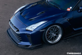 DarwinPro Aerodynamics DarwinPRO GTR R35 CBA DBA EBA TS Style Front Bumper - Image 4