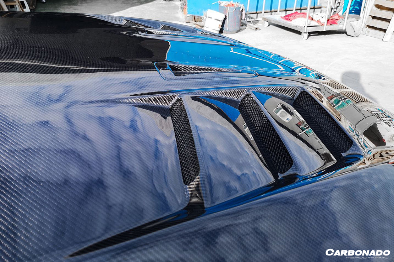 DarwinPro Aerodynamics DarwinPRO GTR R35 CBA DBA EBA TS Style Hood - Image 2
