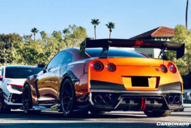 DarwinPro Aerodynamics DarwinPRO GTR R35 CBA DBA EBA VA Style Rear Fender Flare - Image 2