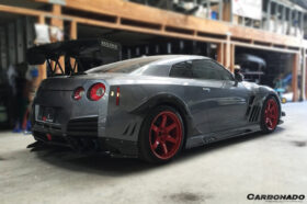 DarwinPro Aerodynamics DarwinPRO GTR R35 CBA DBA EBA VA Style Rear Fender Flare - Image 6