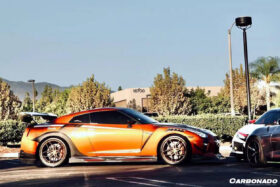 DarwinPro Aerodynamics DarwinPRO GTR R35 CBA DBA EBA VA Style Rear Fender Flare - Image 4