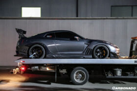 DarwinPro Aerodynamics DarwinPRO GTR R35 CBA DBA EBA VA Style Rear Fender Flare - Image 8