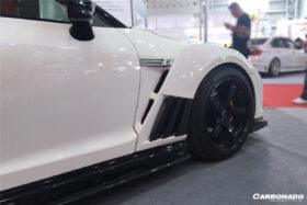 DarwinPRO 2008-2023 Nissan GTR R35 CBA DBA EBA VA Style Wide Front Fender - image 4