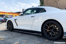 DarwinPro Aerodynamics DarwinPRO GTR R35 CBA DBA VA-II Style Carbon Fiber Side Skirts Under Board - Image 9
