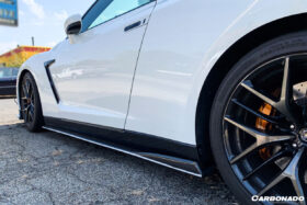 DarwinPro Aerodynamics DarwinPRO GTR R35 CBA DBA VA-II Style Carbon Fiber Side Skirts Under Board - Image 5