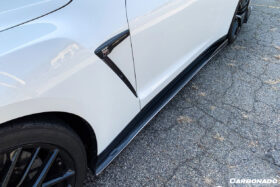 DarwinPro Aerodynamics DarwinPRO GTR R35 CBA DBA VA-II Style Carbon Fiber Side Skirts Under Board - Image 6