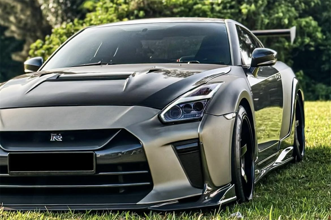 DarwinPro Aerodynamics DarwinPRO GTR R35 CBA & DBA VA Style Carbon Fiber Hood - Image 2
