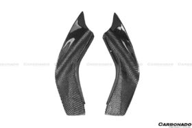 DarwinPro Aerodynamics DarwinPRO GTR R35 DBA Mines Style Carbon Fiber Front Canards - Image 9