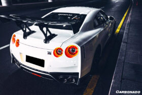 DarwinPro Aerodynamics DarwinPRO GTR R35 CBA DBA EBA FBA VA Style Trunk Wing Spoiler - Image 8