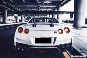 DarwinPro Aerodynamics DarwinPRO GTR R35 CBA DBA EBA FBA VA Style Trunk Wing Spoiler - Image 2