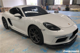 DarwinPRO 2017-2025 Porsche 718 Cayman Boxster AM Style Carbon Fiber Side Skirts - image 2