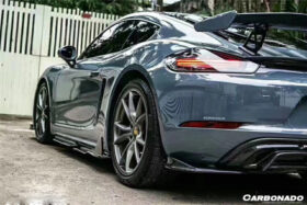 DarwinPRO 2017-2025 Porsche 718 Cayman Boxster AM Style Carbon Fiber Side Skirts - image 10
