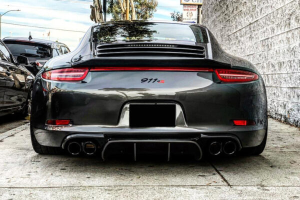 DarwinPRO 2012-2015 Porsche 911 991.1 Carrera & S & 4S & GTS VRS-2 Style Rear Diffuser