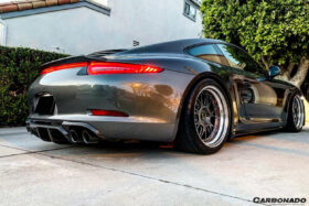DarwinPRO 2012-2015 Porsche 911 991.1 Carrera & S & 4S & GTS VRS-2 Style Rear Diffuser - image 4