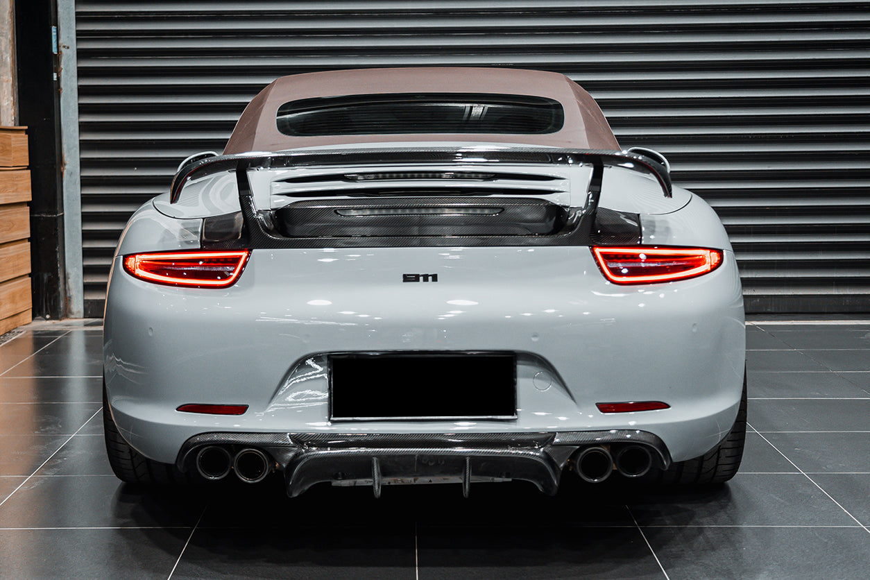 DarwinPRO 2012-2015 Porsche 911 991.1 Carrera TA Style Trunk Spoiler Wing | Fits Carrera, S, 4, 4S, GTS, Targa, 2C, 4C, Coupe, Cabriolet