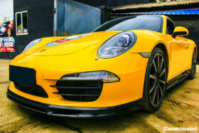DarwinPRO 2012-2015 Porsche 911 991.1 Carrera S VRS Style Side Skirts - image 2