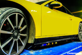 DarwinPRO 2012-2015 Porsche 911 991.1 Carrera S VRS Style Side Skirts - image 9