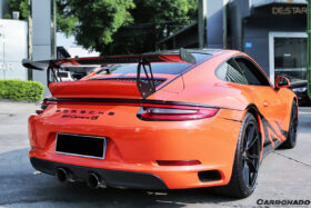 DarwinPRO 2016-2019 Porsche 911 991.2 Carrera & S & 4S & 4 & T & GTS VRS-GT Style Trunk Spoiler Wing - image 2