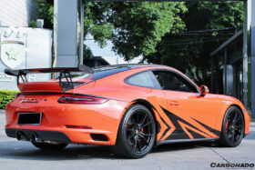 DarwinPRO 2016-2019 Porsche 911 991.2 Carrera & S & 4S & 4 & T & GTS VRS-GT Style Trunk Spoiler Wing - image 5
