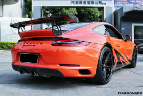 DarwinPRO 2016-2019 Porsche 911 991.2 Carrera & S & 4S & 4 & T & GTS VRS-GT Style Trunk Spoiler Wing - image 6