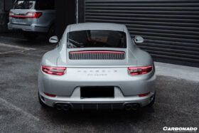 DarwinPRO 2016-2019 Porsche 911 991.2 Carrera Targa S 4S GTS OD Style Qual Exhaust Rear Lip - image 4