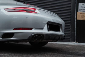 DarwinPRO 2016-2019 Porsche 911 991.2 Carrera Targa S 4S GTS OD Style Qual Exhaust Rear Lip - image 1