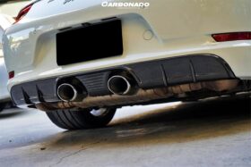 DarwinPRO 2016-2019 Porsche 911 991.2 Carrera Targa S 4S GTS OD Style Middle Exhaust Rear Lip - image 3