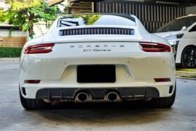 DarwinPRO 2016-2019 Porsche 911 991.2 Carrera Targa S 4S GTS OD Style Middle Exhaust Rear Lip - image 1