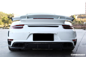 DarwinPRO 2016-2019 Porsche 911 991.2 Turbo S TP Style Rear Bumper - image 5