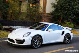 DarwinPRO 2016-2019 Porsche 911 991.2 Turbo   Turbo S TP Style Front Bumper - image 4