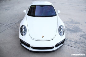 DarwinPRO 2016-2019 Porsche 911 991.2 Turbo   Turbo S TP Style Front Bumper - image 5