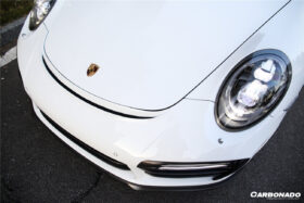 DarwinPRO 2016-2019 Porsche 911 991.2 Turbo   Turbo S TP Style Front Bumper - image 7