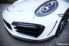 DarwinPRO 2016-2019 Porsche 911 991.2 Turbo   Turbo S TP Style Front Bumper - image 8