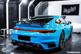 DarwinPRO 2019-2024 Porsche 911 992 Carrera S 4 4S Turbo Style Trunk Spoiler - image 3